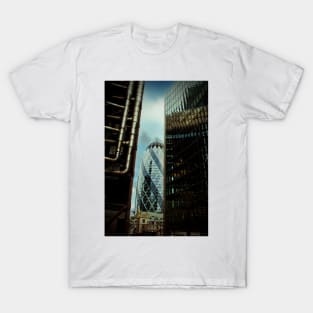 30 St Mary Axe The Gherkin London England T-Shirt